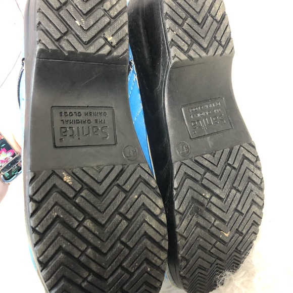 Sanita clogs nursing blue size 37. US 6.5 - Picture 5 of 8